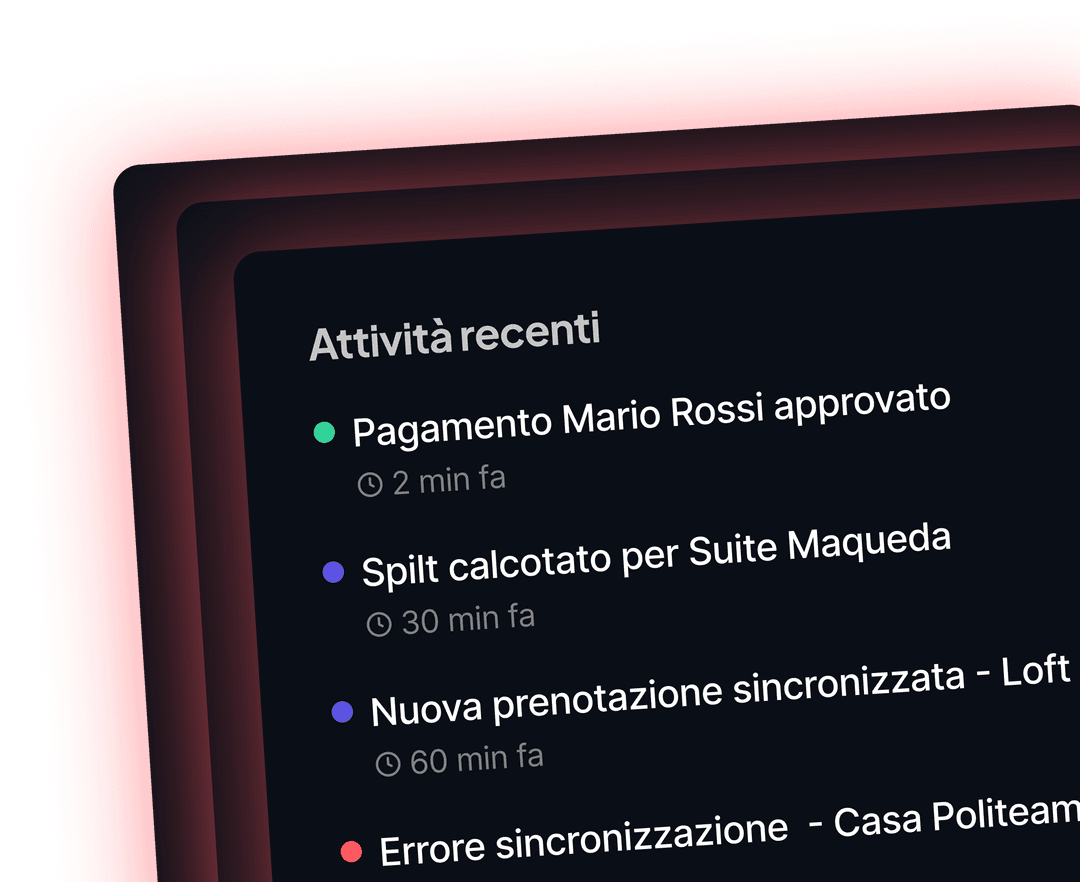 Panoramica pagamenti PropertyGo